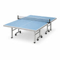 Klappbare Tischtennisplatte aus MDF und Aluminium, Blau