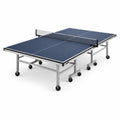 Tischtennisplatte Klappbar Metall Blau 274x152,5x76cm
