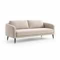 Dreisitzer Sofa Polyester Beige 210cm